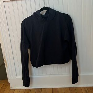 Lululemon navy cropped hoodie